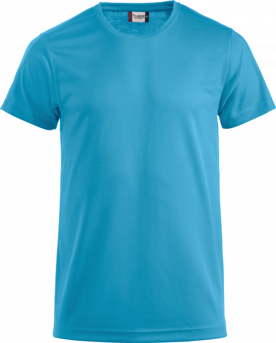 Clique - Ice-T Polyester Tee Men - Blu chiaro