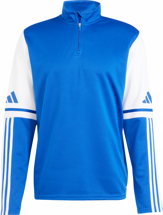 Adidas - Squadra 25 Half-Zip Training Top - T Royal Blue & weiß