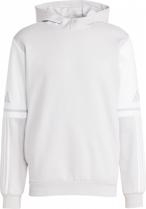 Adidas - Squadra 25 Sweat Hoodie - T Light Grey & weiß