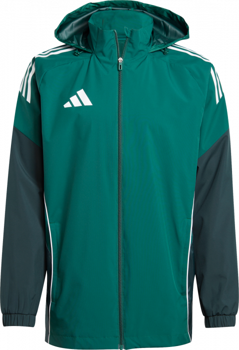 Adidas - Tiro 25 Competition All-Weather Jacket - T Dark Green & shadow green
