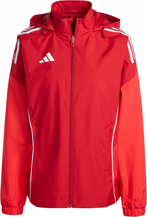 Adidas - Tiro 25 Competition All-Weather Jacket Women - T Power Red & pure ruby