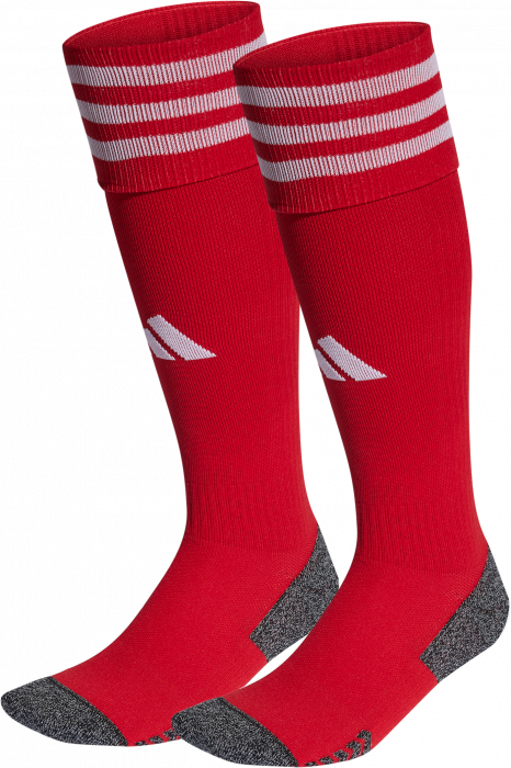 Adidas - Home Socks - Team Power Red & blanco