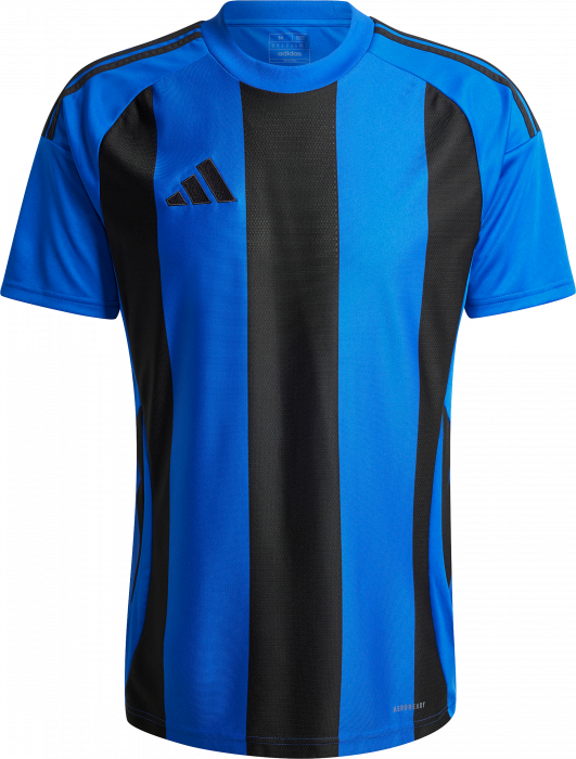 Adidas - Striped 24 Player Jersey - Royal Blue & black