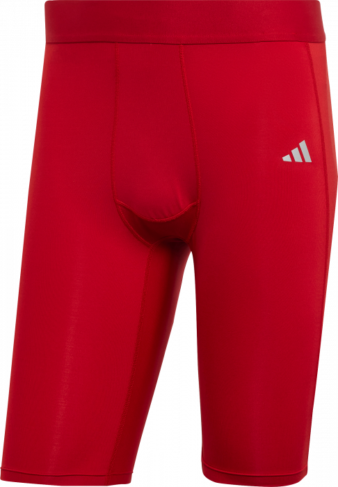 Adidas - Techfit Korte Tights Voksen - Team Power Red