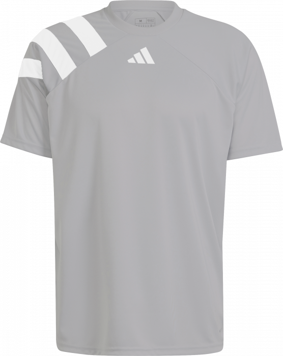 Adidas - Fortore 23 Player Jersey - T Light Grey & blanco