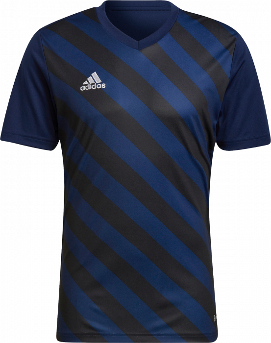 Adidas - Entrada 22 Stripet Jersey - Navy blue 2 & negro