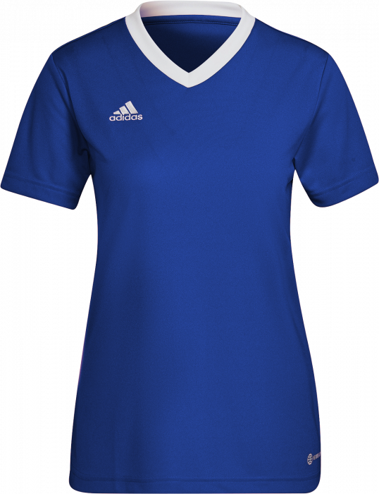 Adidas - Entrada 22 Jersey Women - Royal Blue & bianco