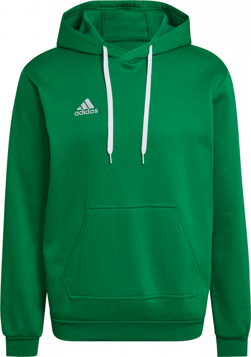 Adidas - Entrada 22 Hoodie - T Green & blanco