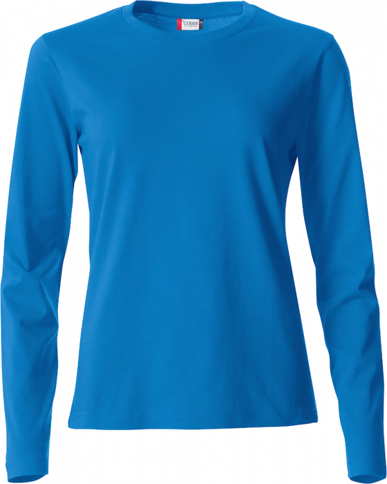 Clique - Basic-T L/s Ladies - Blue