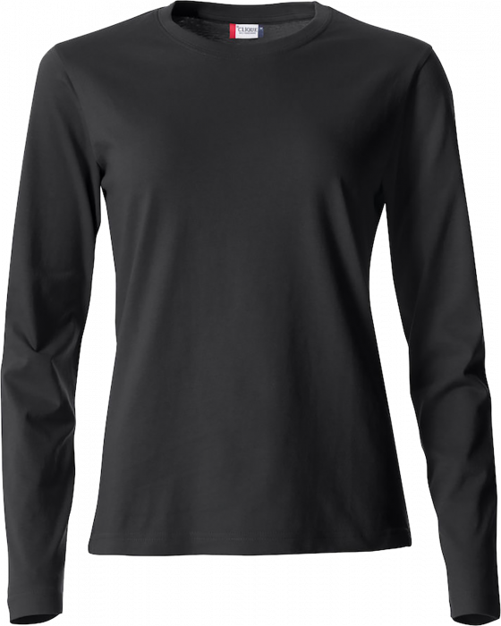 Clique - Basic-T L/s Ladies - Black