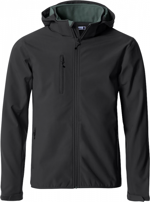Clique - Basic Hoody Softshell - Black