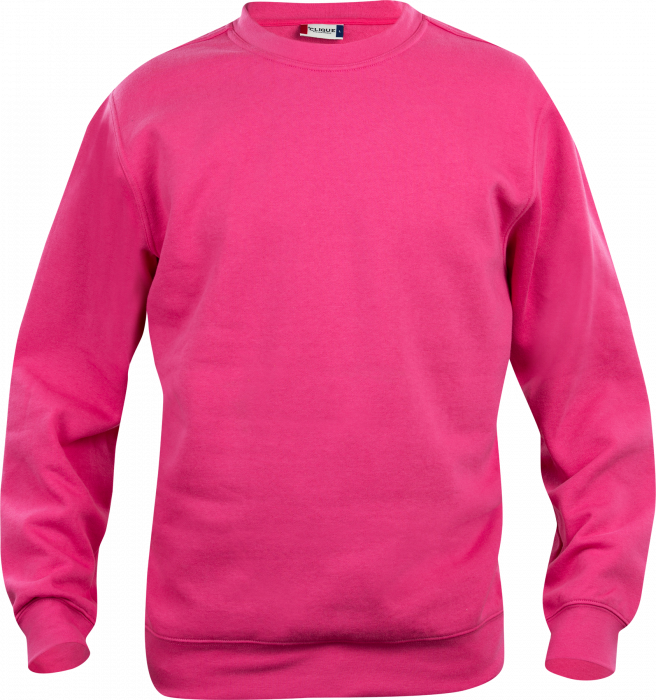 Clique - Bomulds Sweatshirt Junior - Lys Cerise