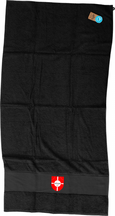 Sportyfied - Lellinge If Fodbold Bath Towel - Black