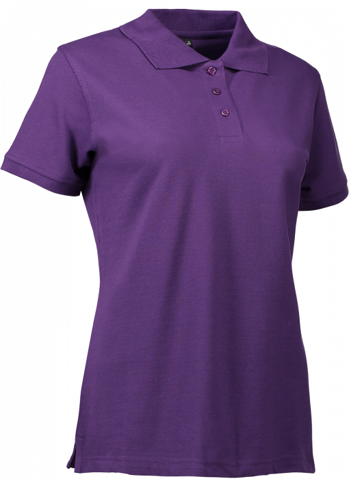 ID - Polo Stretch (Woman) - Púrpura