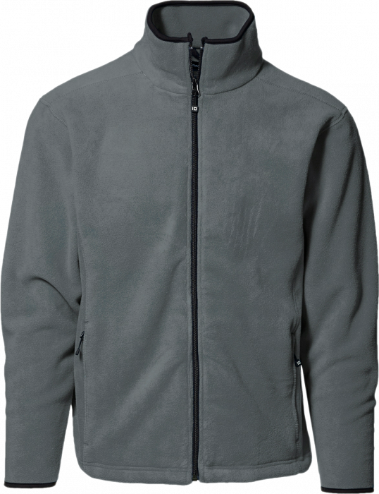 ID - Micro Fleece Cardigan Men - Grigio