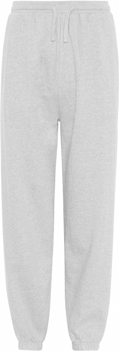Neutral - Økologisk Bomulds Unisex Sweatpants Med Elastik - Ash Grey
