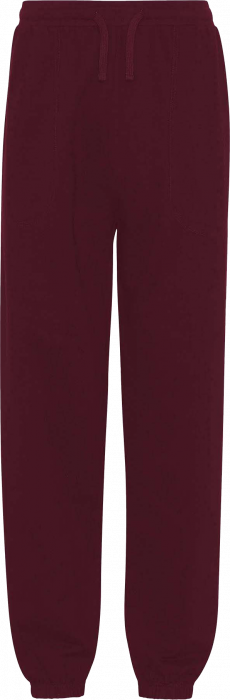 Neutral - Eco Cotton Unisex Sweatpants Hem - Bordeaux