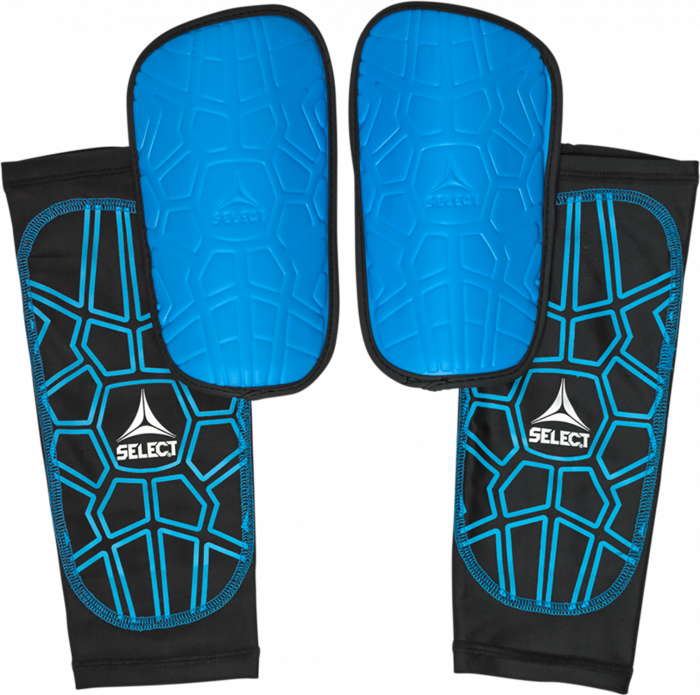 Select - Super Safe Shin Guards V23 - Azul & negro