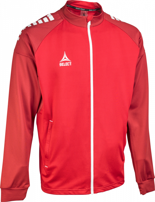Select - Spain V25 Training Zip Jacket - Red & white