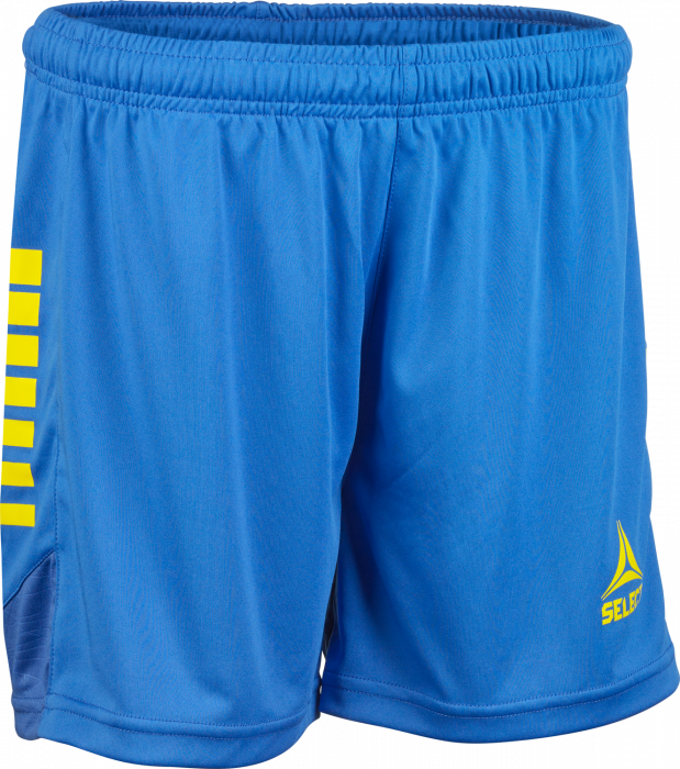 Select - Spain V25 Player Shorts Women - Niebieski & żółty